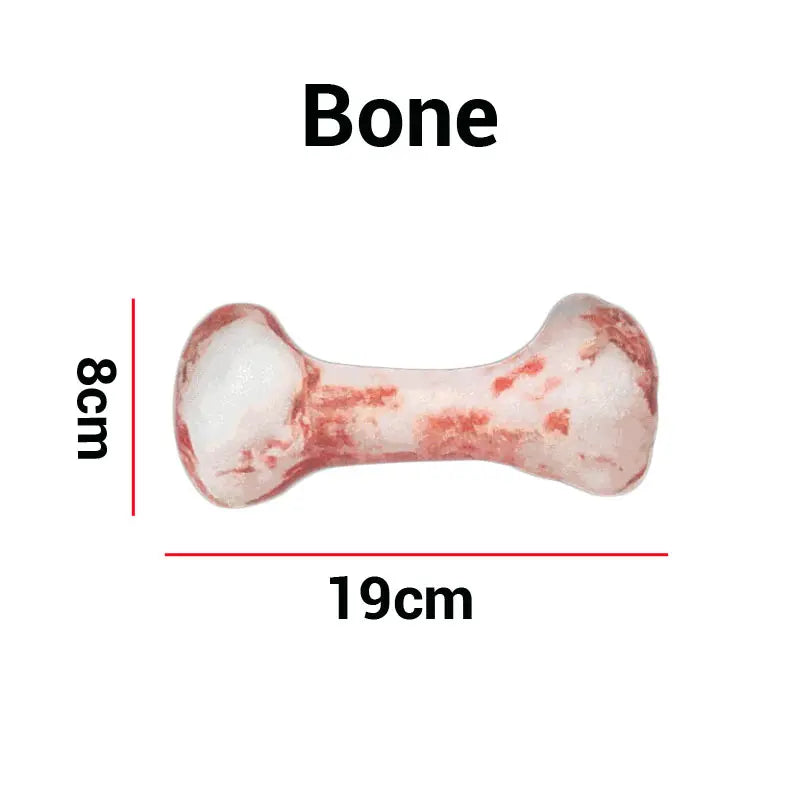 Pet Dog Toys Plush for Small Dogs Soft Squeak Bite Resistant Teeth Chew Simulation Vegetable Meet Perro Supplies Accessories