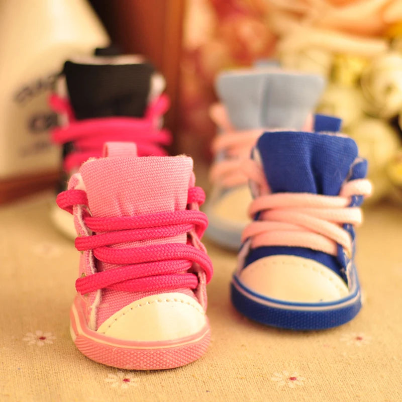 2024 New Fashion pet shoes for dogs teddy small dog shoes Anti-slip Puppy pet boot ZL102