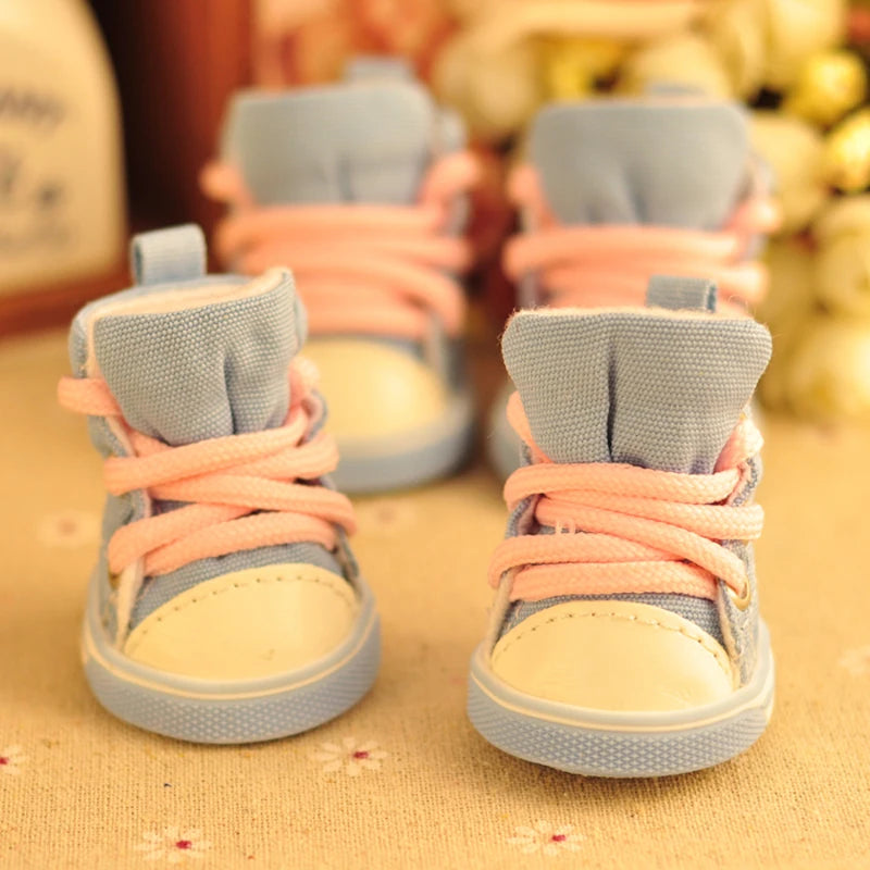 2024 New Fashion pet shoes for dogs teddy small dog shoes Anti-slip Puppy pet boot ZL102