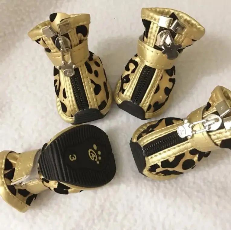 2024 New Fashion pet shoes for dogs teddy small dog shoes Anti-slip Puppy pet boot ZL102