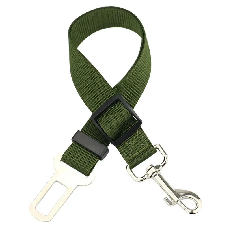 Cinturón de seguridad para perros y gatos – Ajustable y resistente