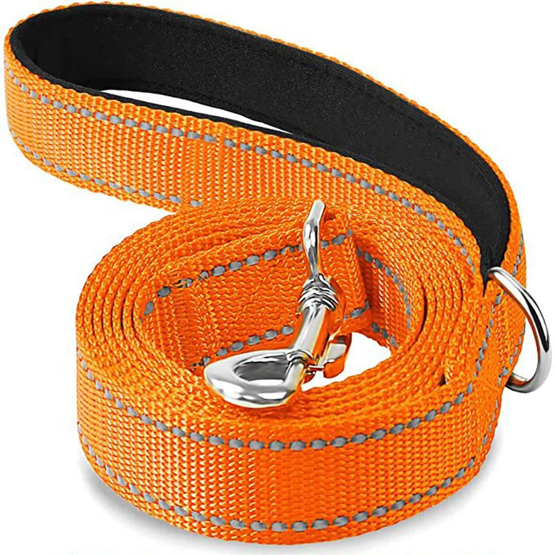 Correa reflectiva para perro – Arnés con collar, resistente y ajustable