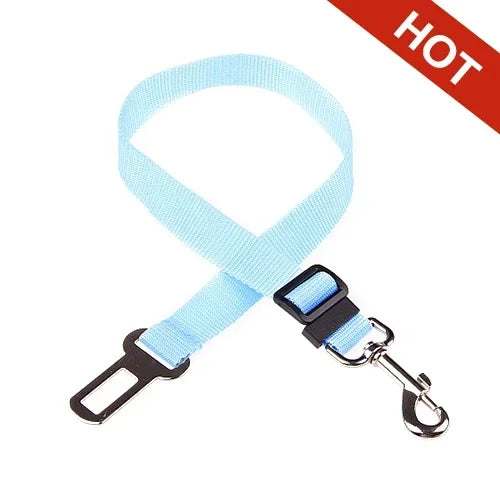 Cinturón de seguridad para perros y gatos – Ajustable y resistente