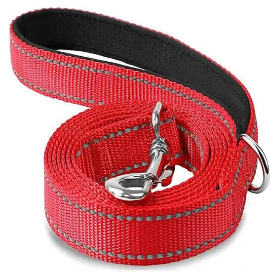 Correa reflectiva para perro – Arnés con collar, resistente y ajustable