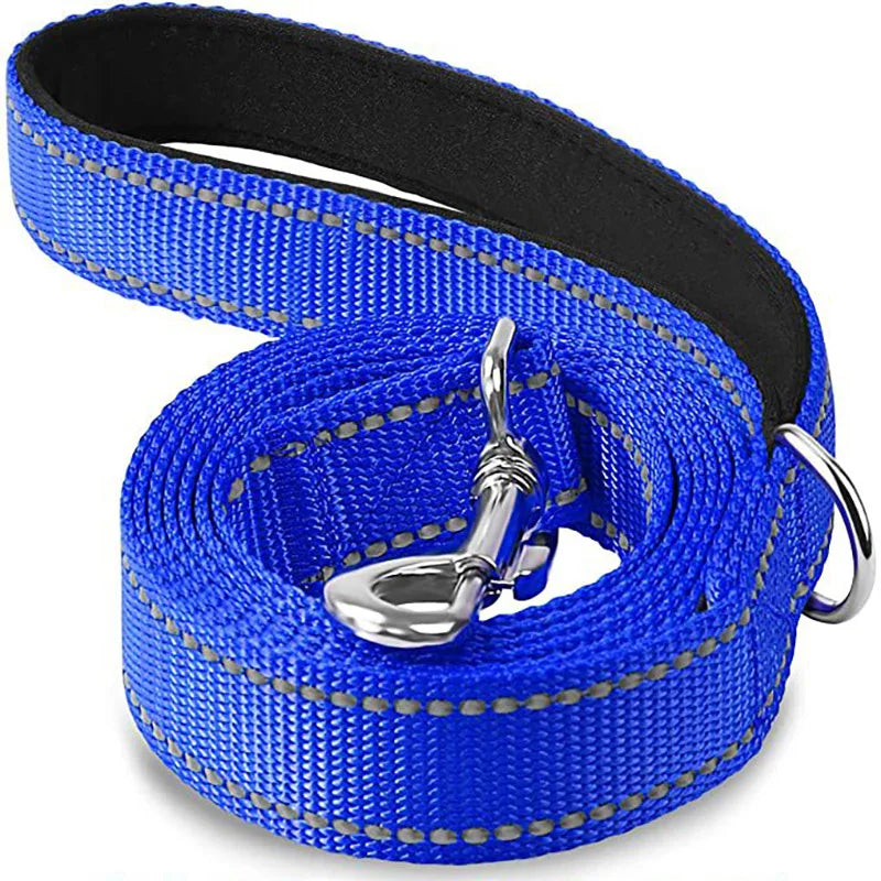Correa reflectiva para perro – Arnés con collar, resistente y ajustable