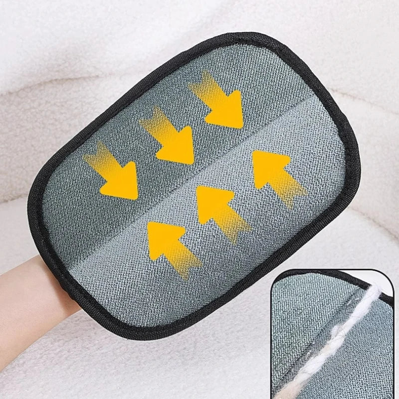 Removedor de pelo para mascotas portátil y lavable – Guantes para eliminar pelos de la ropa – Productos de limpieza para mascotas – Accesorios para mascotas.