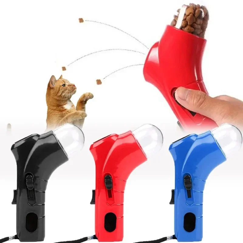 Dog and Cat Snack Dispenser Portable Interactive Training Tool with Aerodynamic Treat Durable Bite Resistant Large Capacity Snac