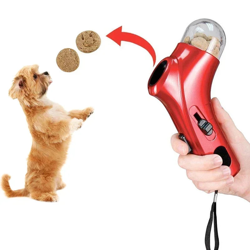Dog Snack Catapult Launcher Portable Interactive Pet Toys Dispenser Launcher Puppy Snack Feeder Food Pet Supplies Products