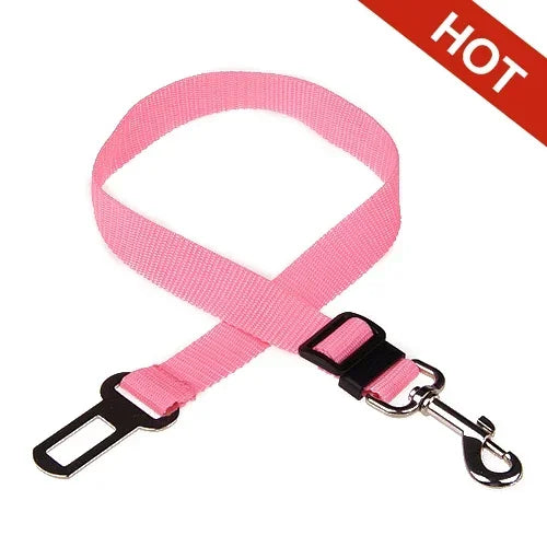 Cinturón de seguridad para perros y gatos – Ajustable y resistente