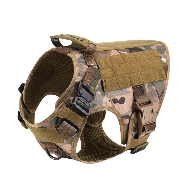 Arnés táctico militar para perros grandes – Set de entrenamiento con correa