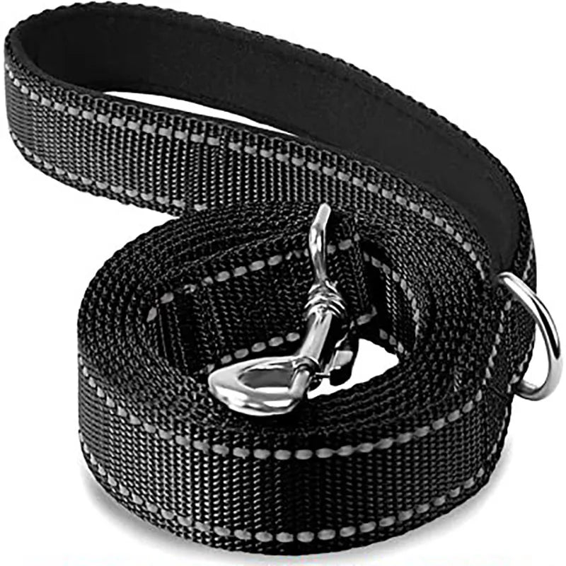 Correa reflectiva para perro – Arnés con collar, resistente y ajustable