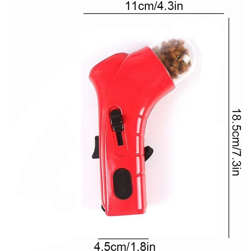 Dog Snack Catapult Launcher Portable Interactive Pet Toys Dispenser Launcher Puppy Snack Feeder Food Pet Supplies Products